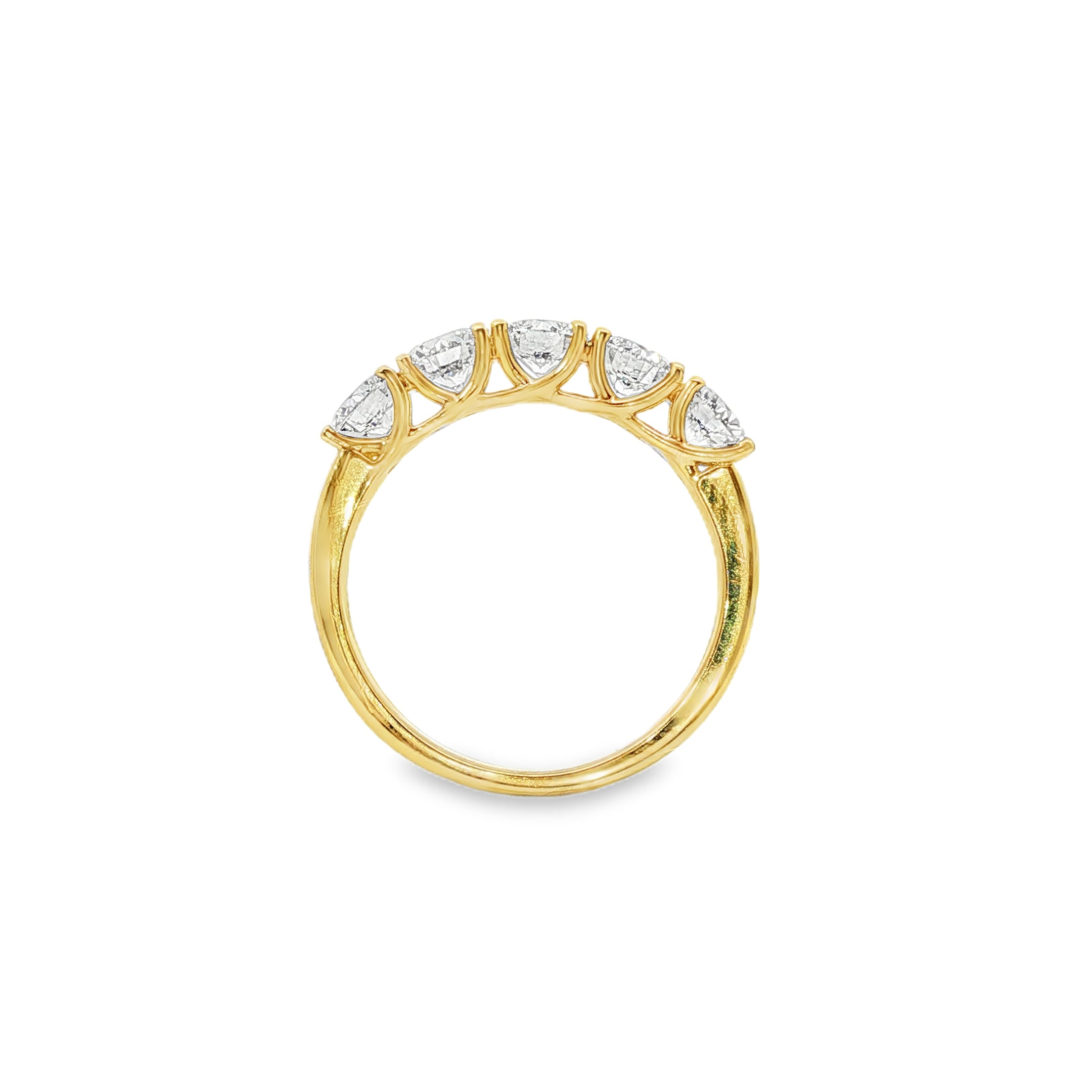 1.60ct Lab-Grown Diamond Eternity Band in 18ct Yellow Gold