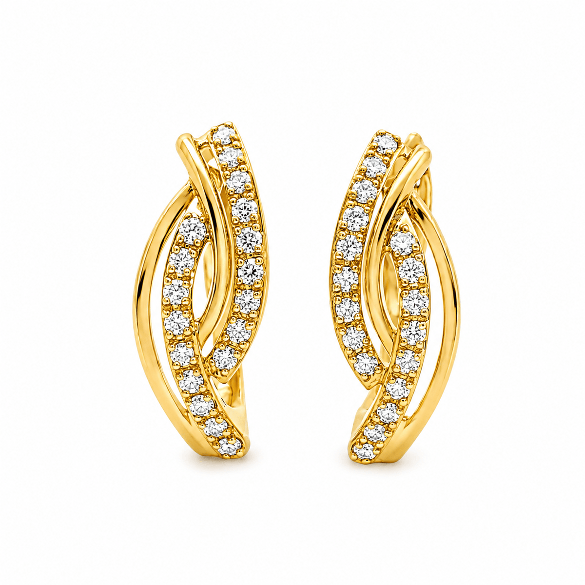 Lila earrings by Diamond Lab Boutique