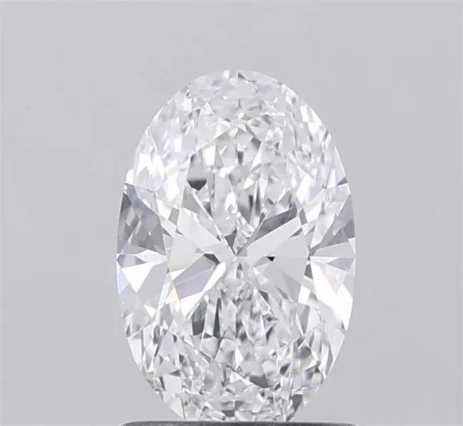 0.97ct Oval Lab Grown Diamond (Colour D, Clarity VVS2, IGI Certified)