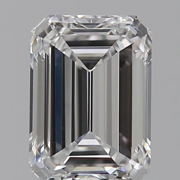 1.00ct Emerald Lab Grown Diamond (Colour E, Clarity IF, IGI Certified)
