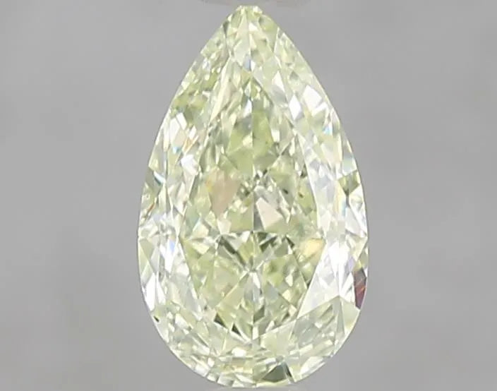 1.01ct Pear Natural Diamond (Colour Fancy Light Green, Clarity VS2, GIA Certified)