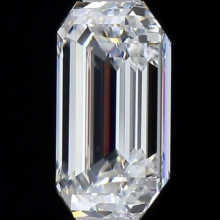 1.02ct Emerald Natural Diamond (Colour D, Clarity FL, Cut EX, GIA Certified)