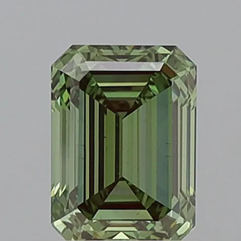 1.04ct Emerald Lab Grown Diamond (Colour Fancy Vivid Green, Clarity VS2, IGI Certified)
