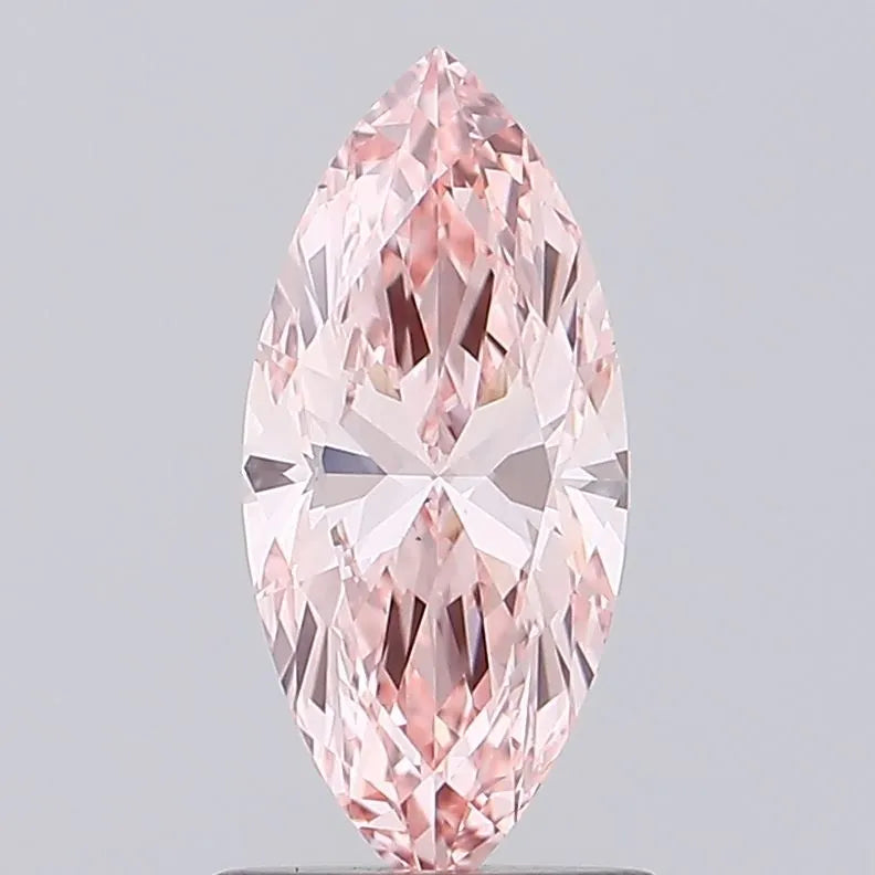 1.09ct Marquise Lab Grown Diamond (Colour Fancy Intense Pink, Clarity VS1, IGI Certified)
