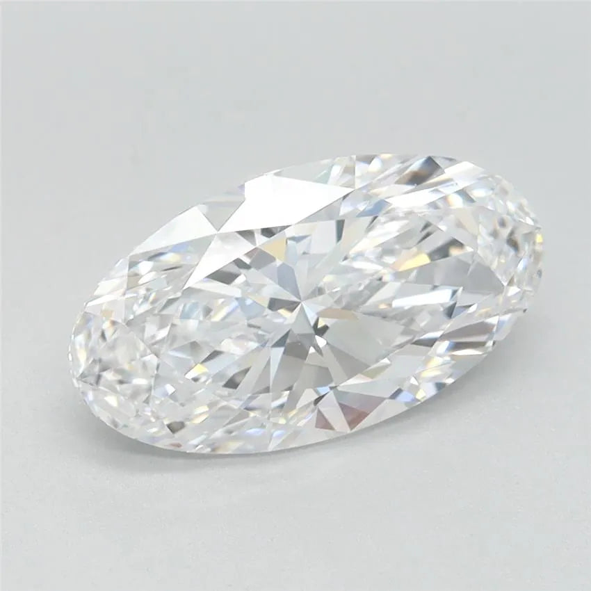 1.52ct Oval Lab Grown Diamond (Colour D, Clarity VVS1, IGI Certified)