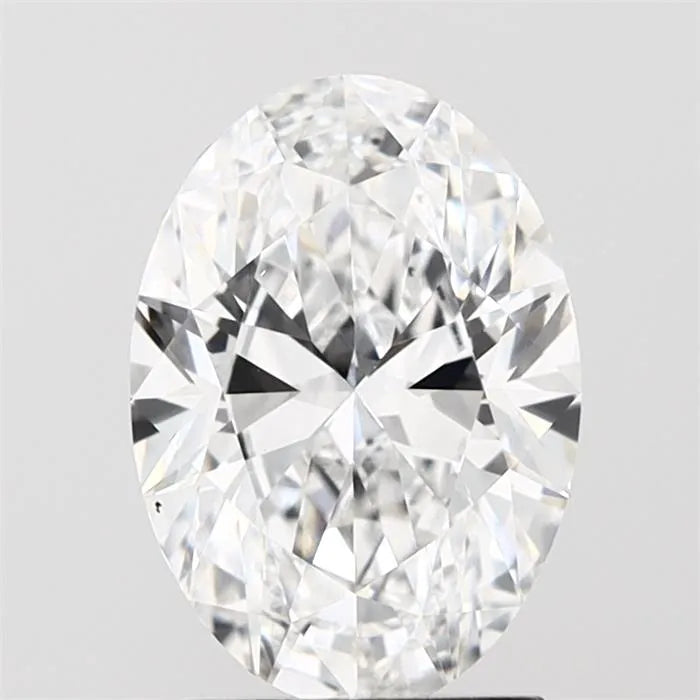 1.54ct Oval Lab Grown Diamond (Colour E, Clarity VVS2, IGI Certified)