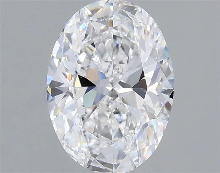 1.64ct Oval Lab Grown Diamond (Colour D, Clarity VVS2, IGI Certified)