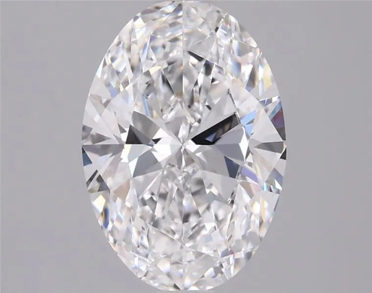 1.98ct Oval Lab Grown Diamond (Colour D, Clarity FL, IGI Certified)