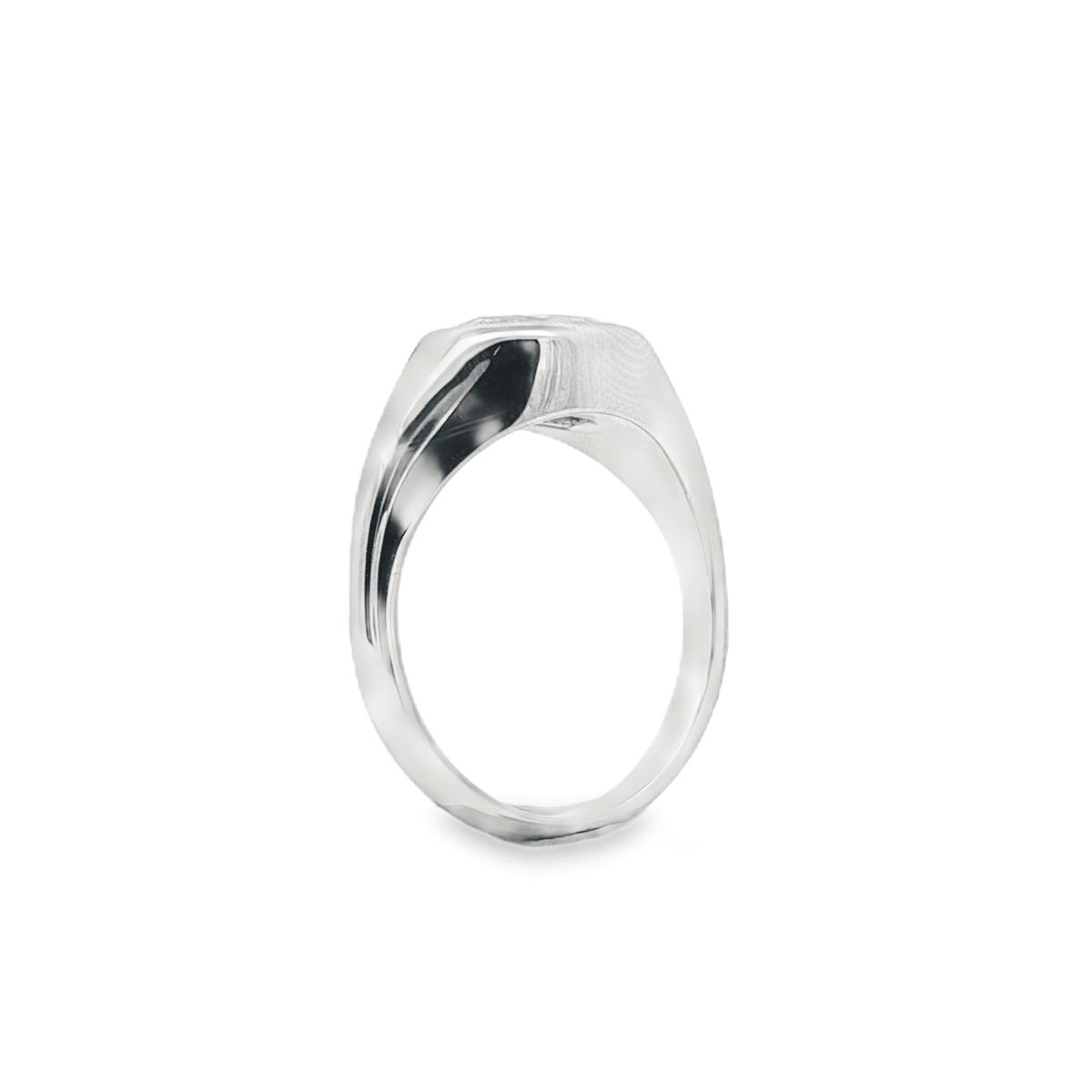 9ct White Gold 1.52ct Oval Cut Bezel Set Solitaire Engagement Ring