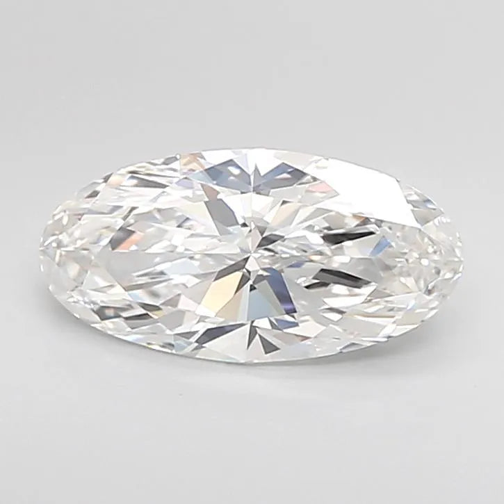 2.00ct Oval Lab Grown Diamond (Colour E, Clarity VVS2, IGI Certified)