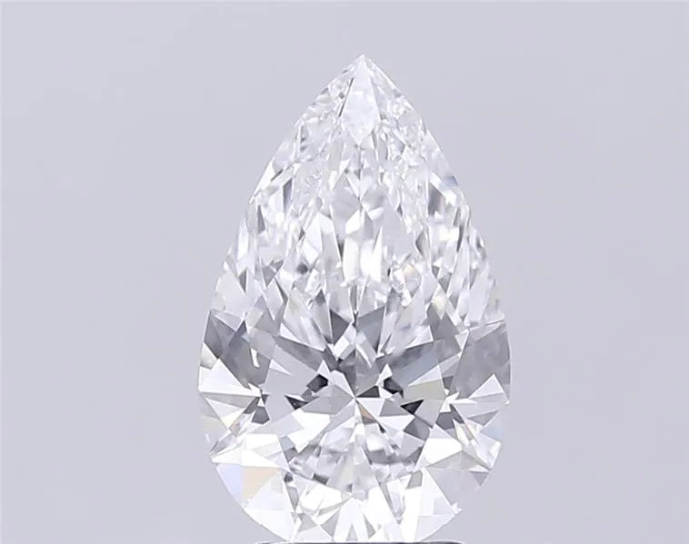 2.00ct Pear Lab Grown Diamond (Colour E, Clarity VS2, IGI Certified)