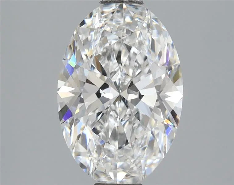 2.06ct Oval Lab Grown Diamond (Colour E, Clarity VVS2, IGI Certified)