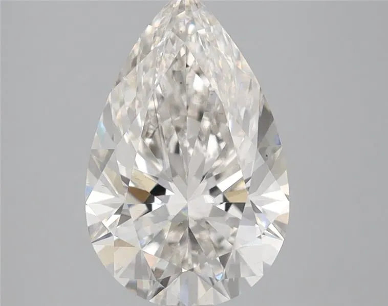2.06ct Pear Lab Grown Diamond (Colour G, Clarity VS2, IGI Certified)