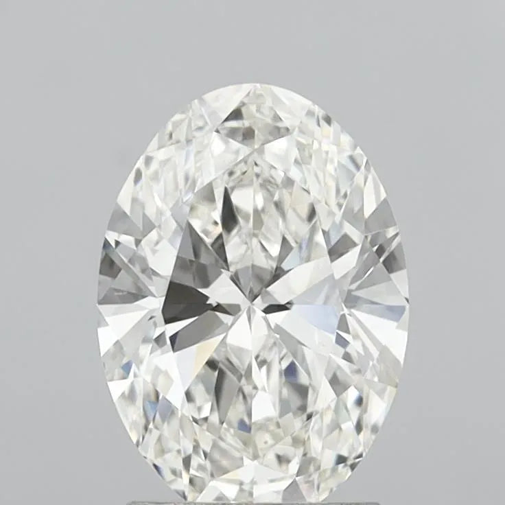 2.07ct Oval Lab Grown Diamond (Colour G, Clarity VVS2, IGI Certified)