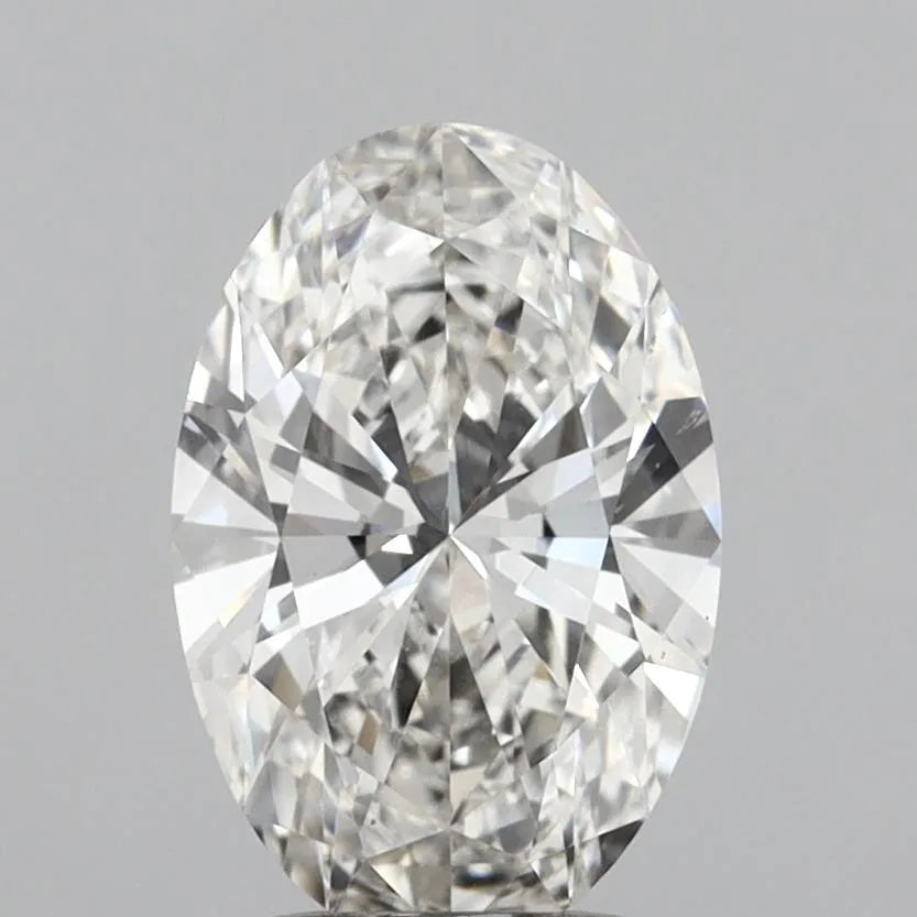 2.07ct Oval Lab Grown Diamond (Colour G, Clarity VVS2, IGI Certified)