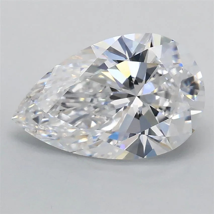 2.07ct Pear Lab Grown Diamond (Colour D, Clarity VVS2, IGI Certified)
