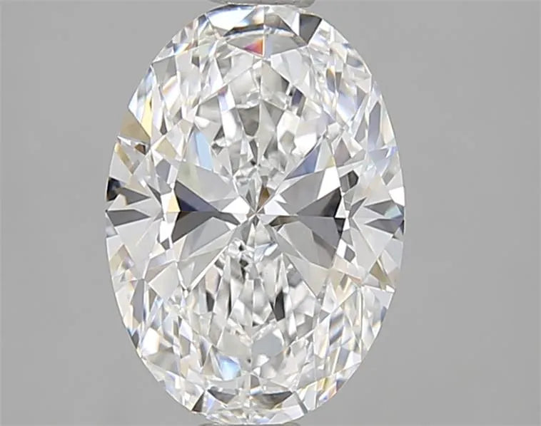 2.10ct Oval Lab Grown Diamond (Colour E, Clarity VVS1, IGI Certified)