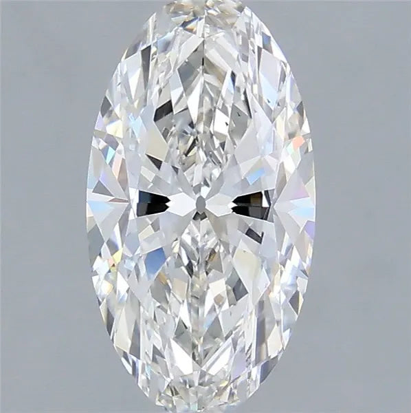 2.10ct Oval Lab Grown Diamond (Colour F, Clarity VS2, IGI Certified)