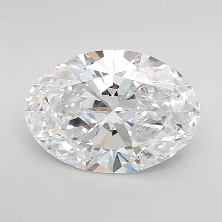 2.19ct Oval Lab Grown Diamond (Colour D, Clarity IF, Cut EX, IGI Certified)
