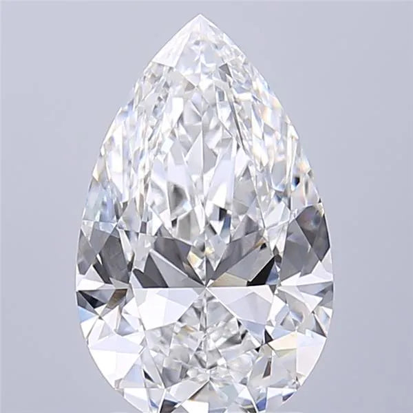 2.22ct Pear Lab Grown Diamond (Colour D, Clarity VVS2, IGI Certified)