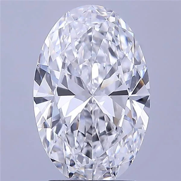 2.28ct Oval Lab Grown Diamond (Colour D, Clarity VVS2, IGI Certified)