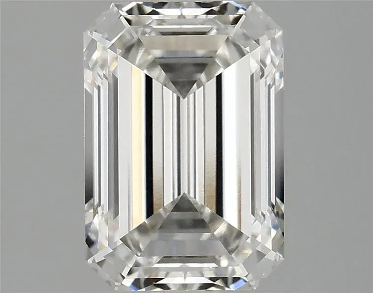 2.34ct Emerald Lab Grown Diamond (Colour F, Clarity VVS2, IGI Certified)
