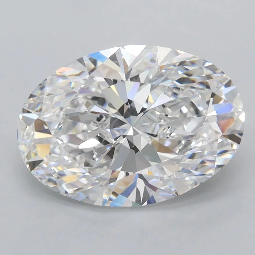 2.47ct Oval Lab Grown Diamond (Colour E, Clarity VVS1, IGI Certified)