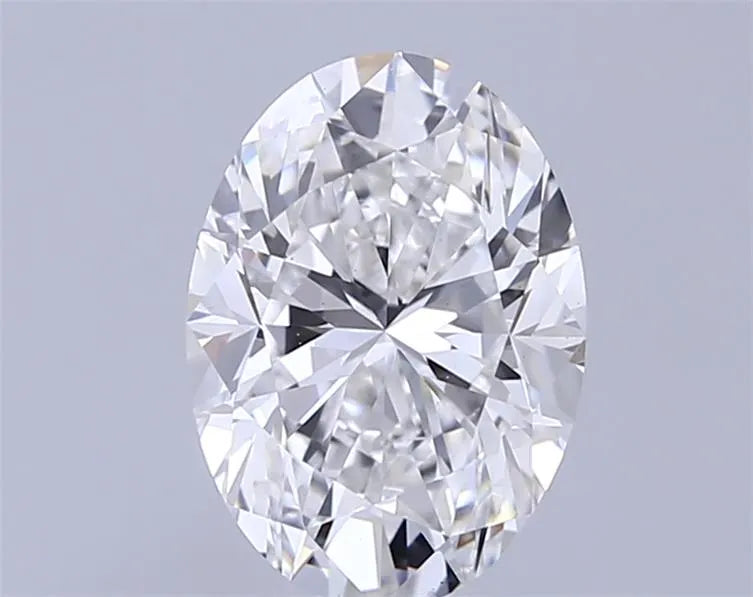 2.50ct Oval Lab Grown Diamond (Colour D, Clarity VS1, IGI Certified)