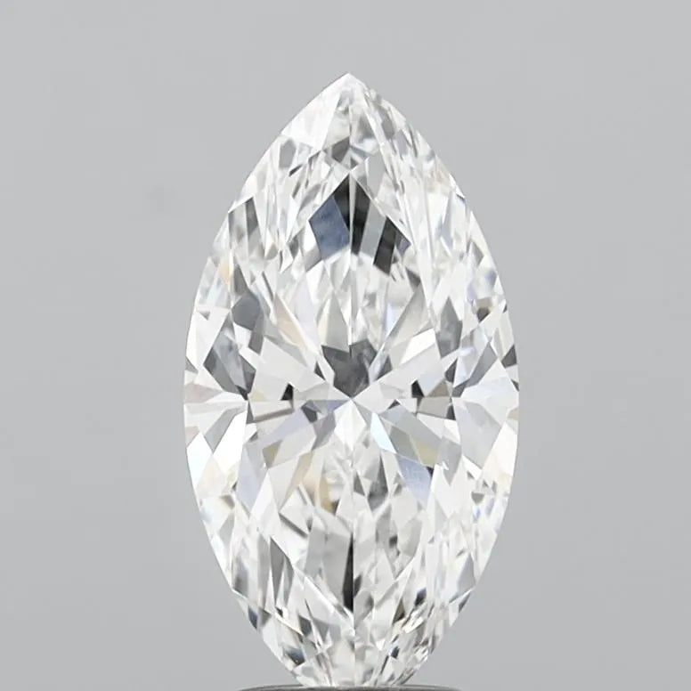 2.57ct Marquise Lab Grown Diamond (Colour E, Clarity VVS1, IGI Certified)