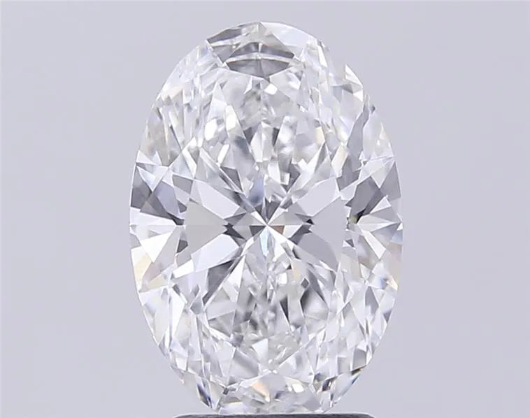 2.59ct Oval Lab Grown Diamond (Colour E, Clarity VVS1, IGI Certified)