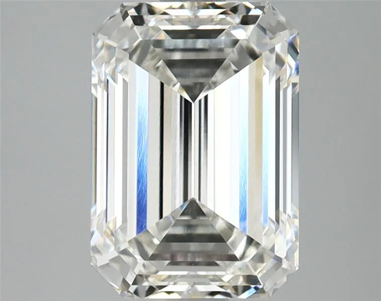 2.77ct Emerald Lab Grown Diamond (Colour F, Clarity VVS2, IGI Certified)