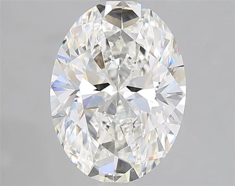 3.00ct Oval Lab Grown Diamond (Colour F, Clarity VVS2, IGI Certified)