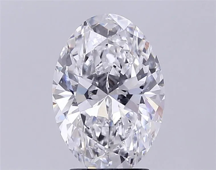 3.00ct Oval Lab Grown Diamond (Colour G, Clarity VS1, IGI Certified)