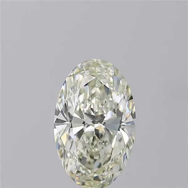 3.00ct Oval Natural Diamond (Colour J, Clarity IF, Cut VG, IGI Certified)