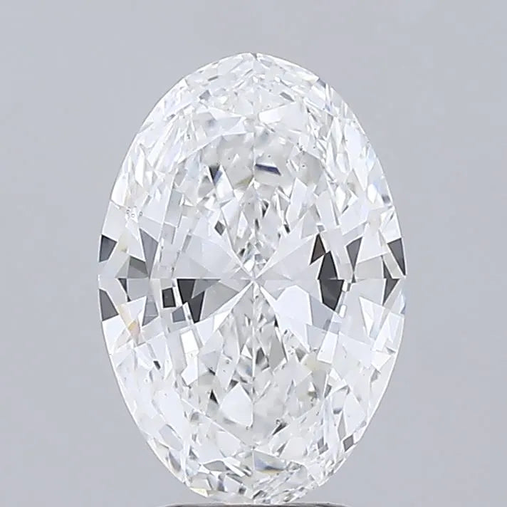 3.01ct Oval Lab Grown Diamond (Colour D, Clarity VS2, IGI Certified)