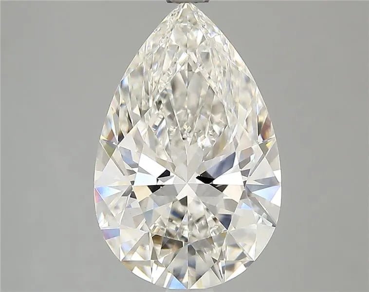 3.02ct Pear Lab Grown Diamond (Colour G, Clarity VVS2, Cut EX, IGI Certified) - Diamond Lab Boutique