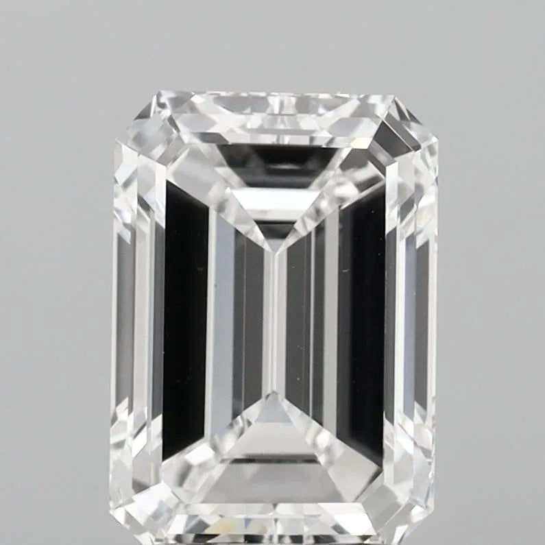 3.04ct Emerald Lab Grown Diamond (Colour D, Clarity VVS2, IGI Certified)