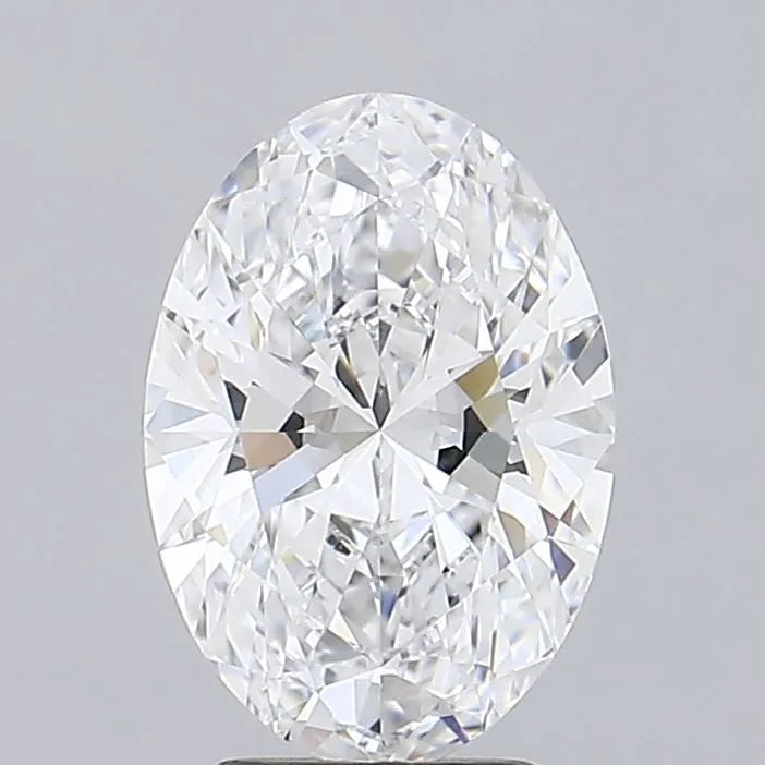 3.05ct Oval Lab Grown Diamond (Colour E, Clarity IF, IGI Certified)