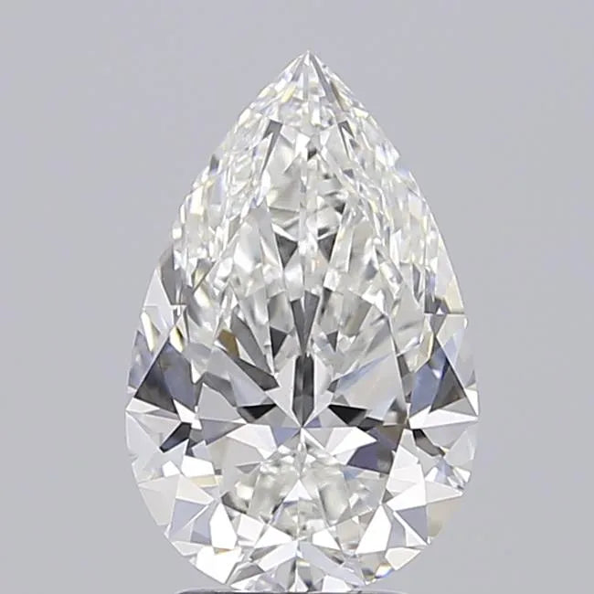 3.05ct Pear Lab Grown Diamond (Colour F, Clarity VVS1, IGI Certified)