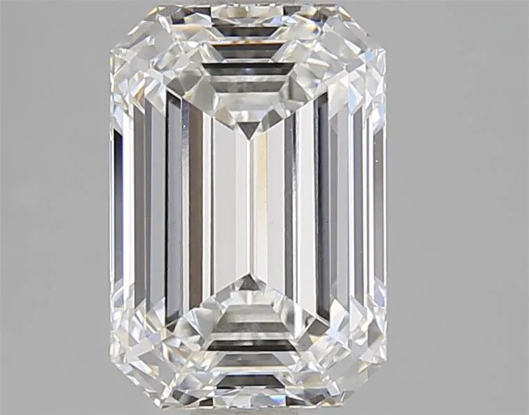 3.10ct Emerald Lab Grown Diamond (Colour E, Clarity VVS2, IGI Certified)