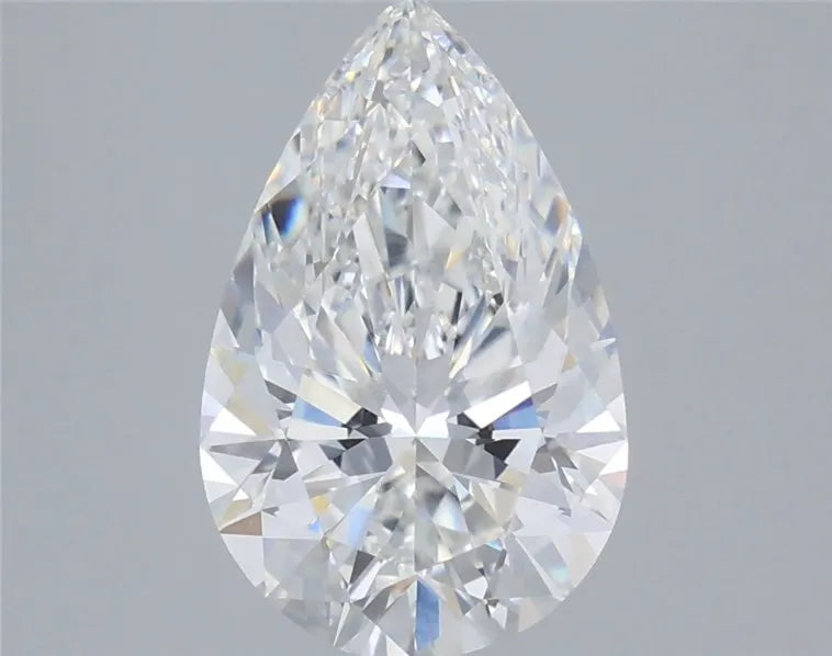3.30ct Pear Lab Grown Diamond (Colour E, Clarity VVS2, IGI Certified)