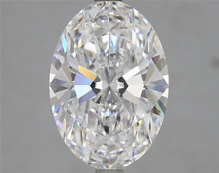 3.49ct Oval Lab Grown Diamond (Colour D, Clarity FL, Cut EX, IGI Certified)