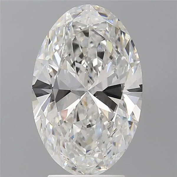 3.50ct Oval Lab Grown Diamond (Colour E, Clarity VS1, IGI Certified)