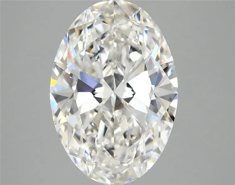 3.76ct Oval Lab Grown Diamond (Colour E, Clarity VVS2, IGI Certified)