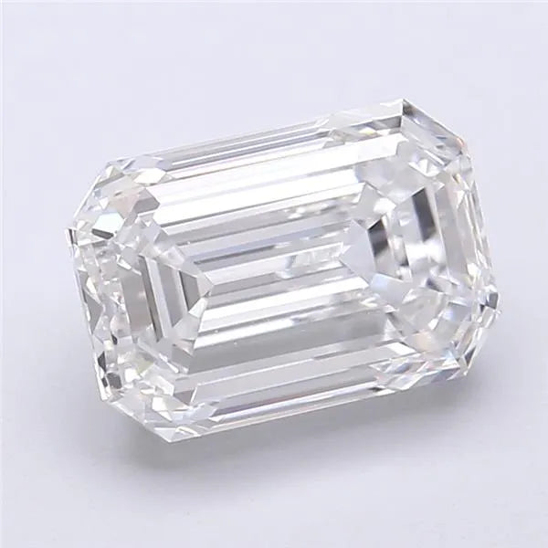 4.00ct Emerald Lab Grown Diamond (Colour D, Clarity VVS2, IGI Certified)