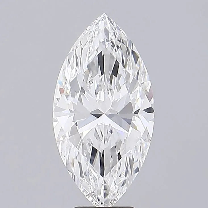 4.01ct Marquise Lab Grown Diamond (Colour E, Clarity VVS2, IGI Certified)
