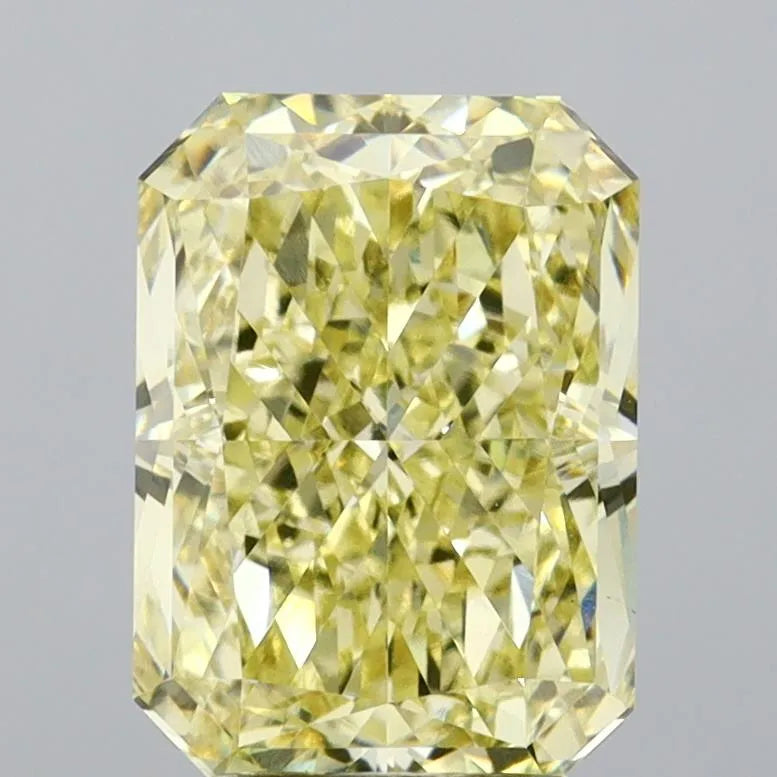 4.10ct Radiant Lab Grown Diamond (Colour Fancy Yellow, Clarity VS1, IGI Certified)