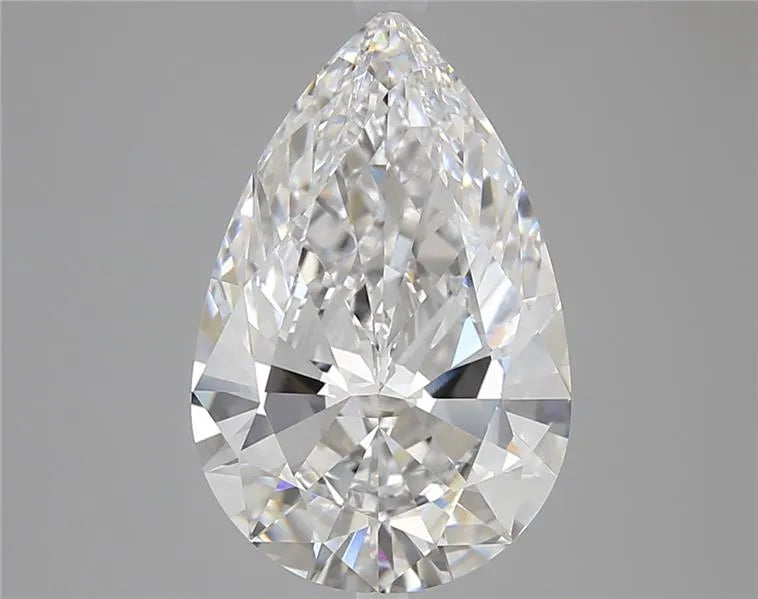 5.00ct Pear Lab Grown Diamond (Colour D, Clarity VVS1, IGI Certified)