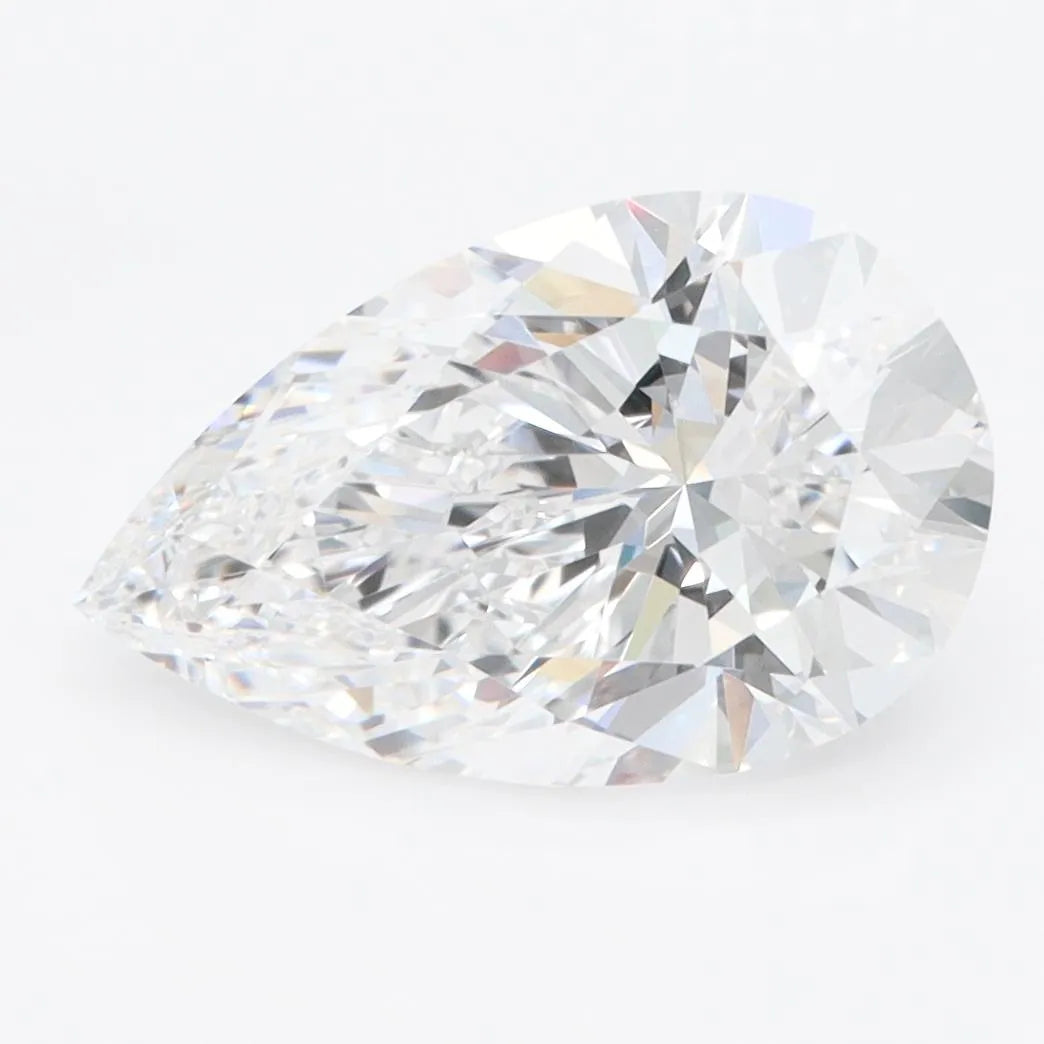 5.02ct Pear Lab Grown Diamond (Colour E, Clarity VVS2, IGI Certified)