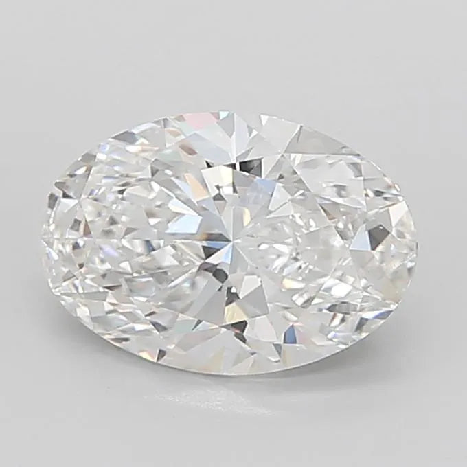 5.06ct Oval Lab Grown Diamond (Colour E, Clarity VVS2, IGI Certified)